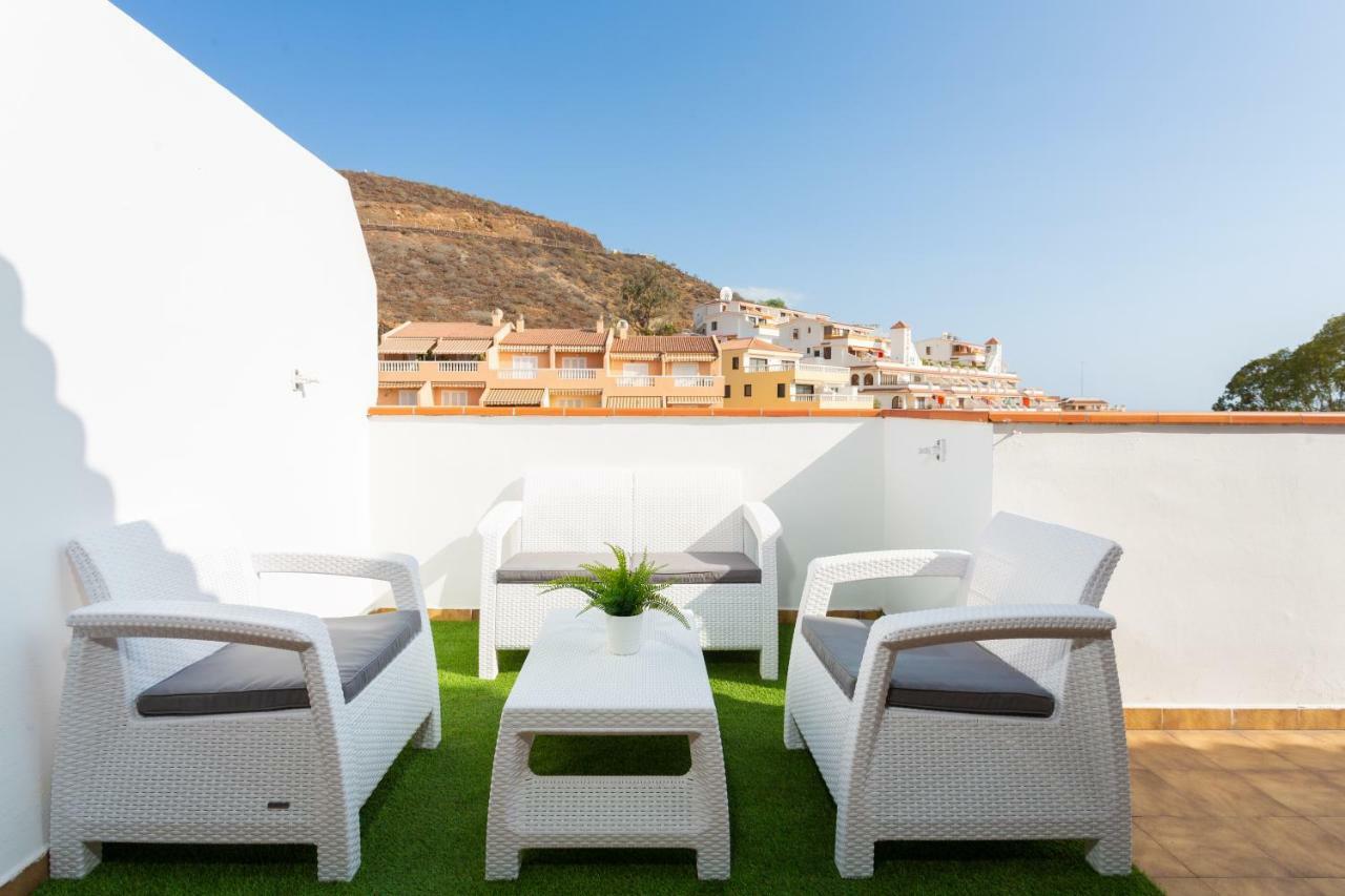 Las dos terrazas: ático en complejo residencial Playa de las Americas  Exterior foto
