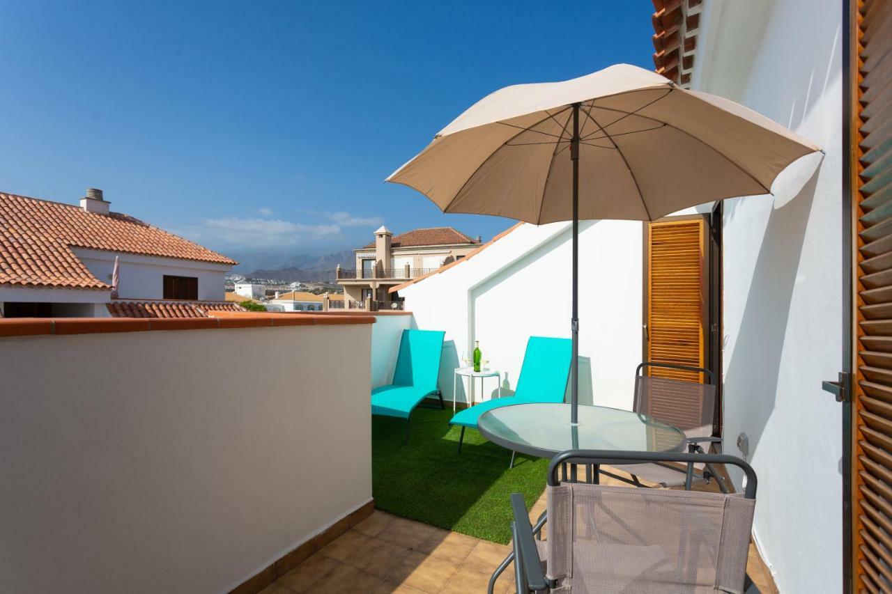 Las dos terrazas: ático en complejo residencial Playa de las Americas  Exterior foto