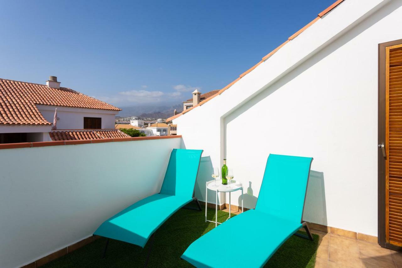 Las dos terrazas: ático en complejo residencial Playa de las Americas  Exterior foto
